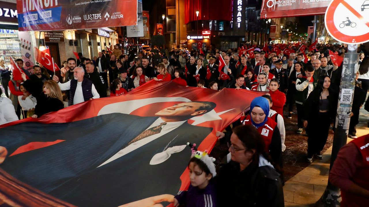 CUMHURİYETİN 102. YILI ORDU’DA COŞKUYLA KUTLANDI