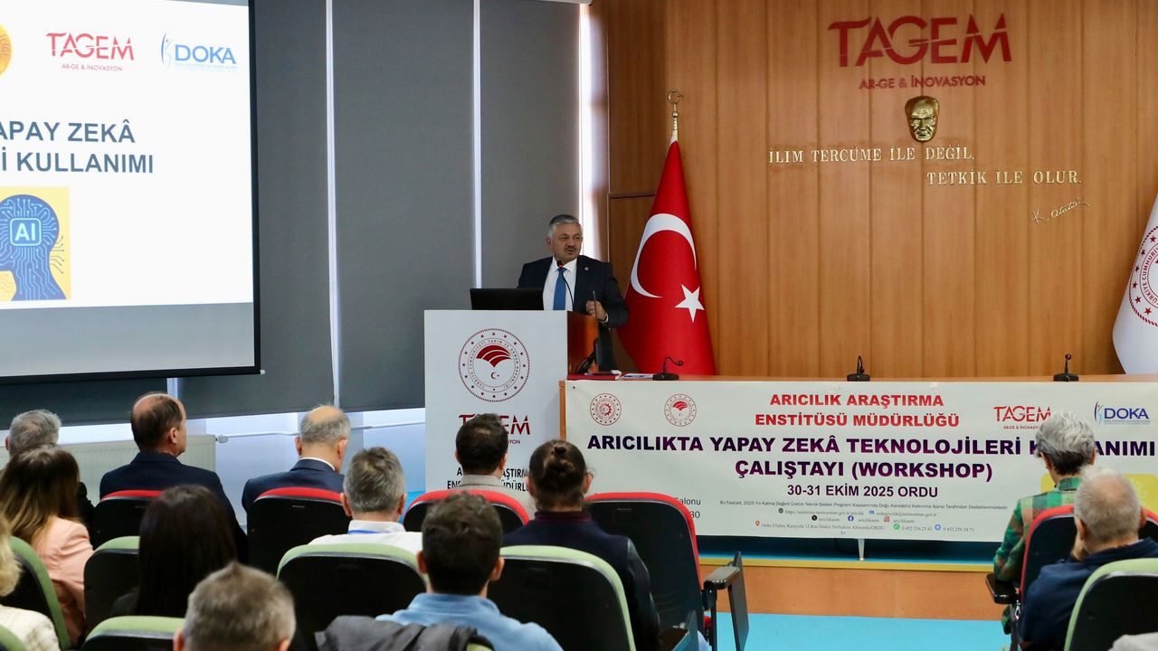 ARICILIKTA YAPAY ZEKÂ TEKNOLOJİLERİ ÇALIŞTAYI DÜZENLENDİ