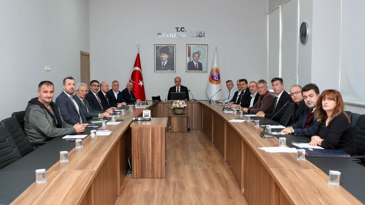 İL İSTİHDAM VE MESLEKİ EĞİTİM KURULU TOPLANTISI YAPILDI