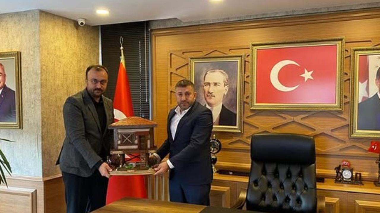 BAŞKAN TÜRKCAN, ORDUSİAD BAŞKANI VEHBİ YÜKSEL’İ AĞIRLADI