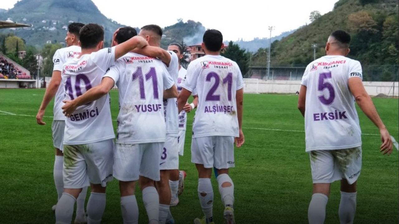 52 ORDUSPOR DEPLASMANDAN FARKLI GALİBİYETLE DÖNDÜ
