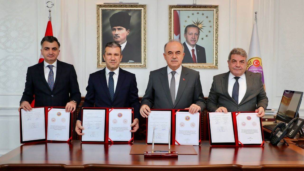 KURUMLAR ARASINDA İŞBİRLİĞİ PROTOKOLÜ İMZALANDI