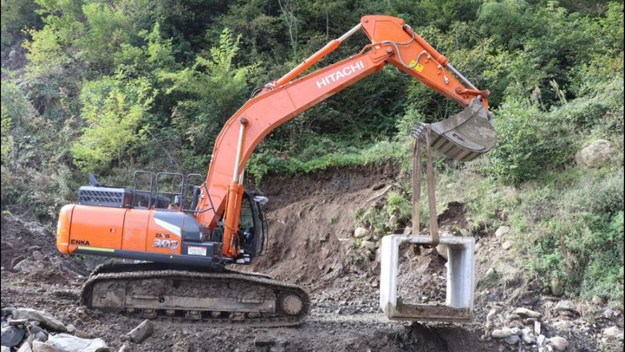 KIRLI MAHALLESİ’NDE SEL RİSKİNE ÖNLEM