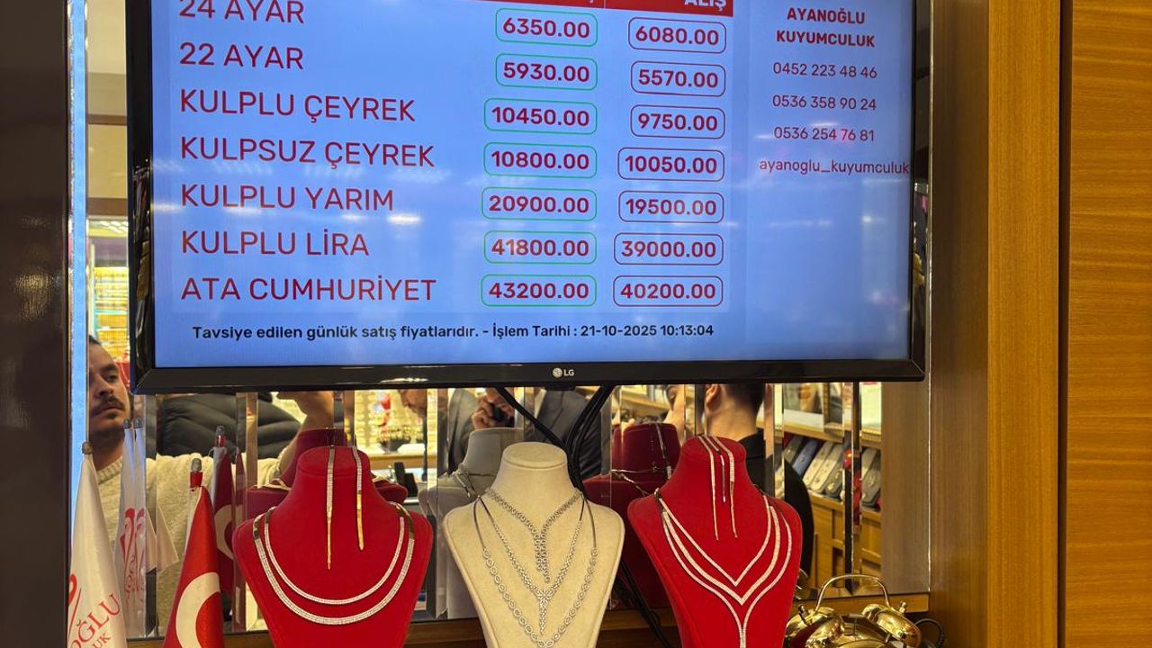 GRAM ALTIN BİR GÜNDE 100 TL ARTTI