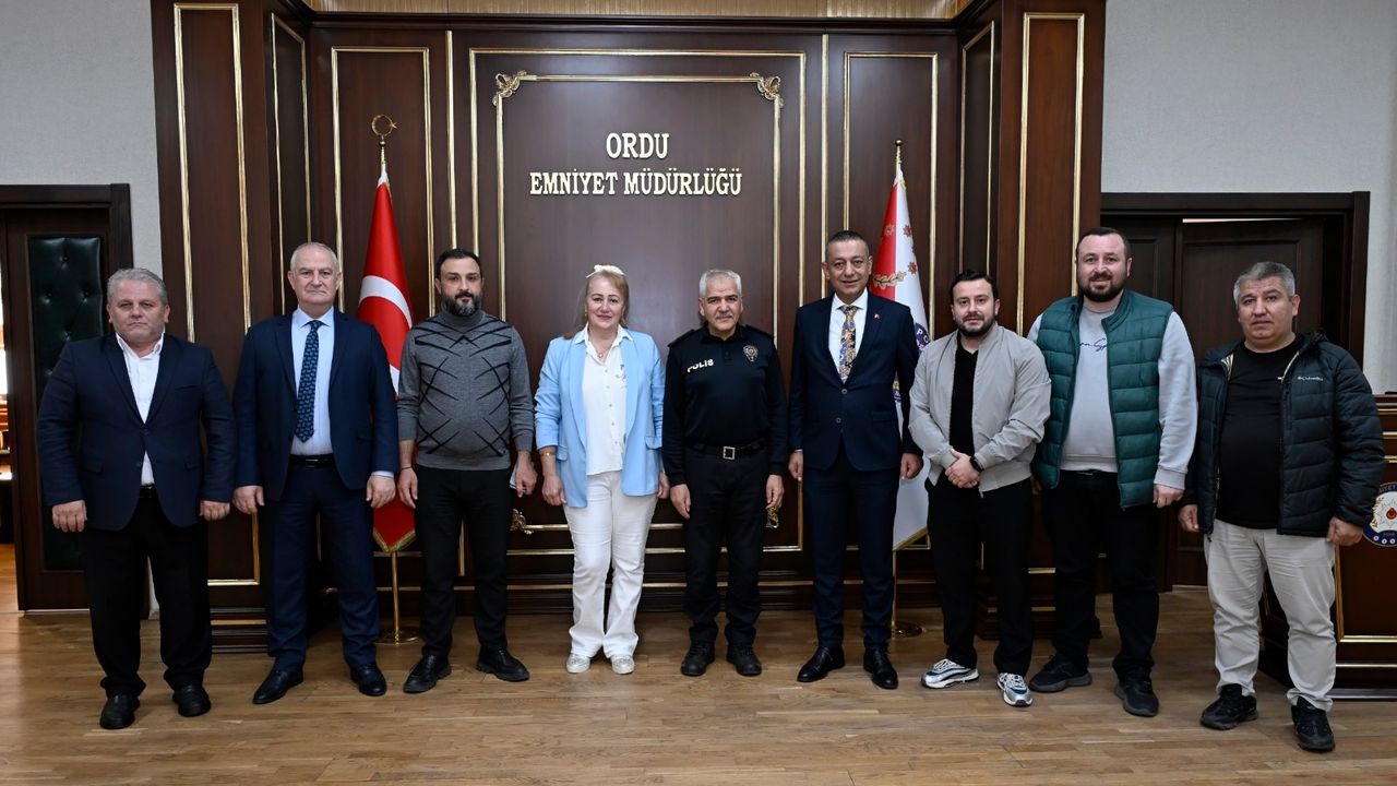 EMNİYET MÜDÜRÜ ACAR, GAZETECİLERİ KONUK ETTİ