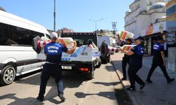ZABITA EKİPLERİ KALDIRIM İŞGALİNE GÖZ AÇTIRMIYOR