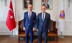 KAYMAKAM ERTAŞ’TAN VALİ  EROL’A NEZAKET ZİYARETİ