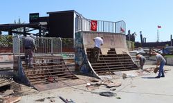 ALTINORDU SKATE PARK YENİLENİYOR