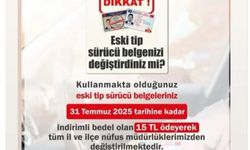ESKİ TİP EHLİYETLERİN YENİLENMESİ İÇİN SON 7 GÜN