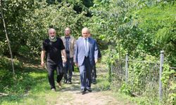 VALİ EROL, KÜPKAYA KANYONU’NUNDA İNCELEMEDE BULUNDU