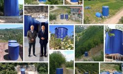 KENDİ ÜRETTĞİMİZ FİBERGLAS İÇME SUYU DEPOLARI HİZMETE SUNULDU