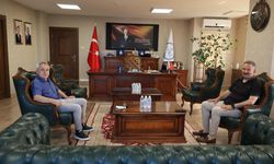 İZZET GÜNDOĞAR’DAN OSKİ GENEL MÜDÜRÜ MURAT US’A ZİYARET