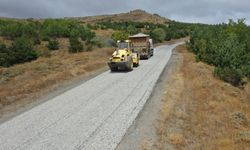 MESUDİYE’NİN YOLLARI ASFALTLA YENİLENİYOR