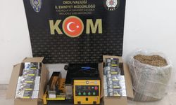 ALTINORDU’DA KAÇAK TÜTÜN OPERASYONU