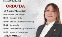 SUZAN KÜÇÜKSARAÇ, ORDU’YA GELİYOR