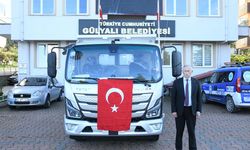 GÜLYALI BELEDİYESİ’NE TÜRKİYE BELEDİYELER BİRLİĞİ’NDEN ARAÇ DESTEĞİ