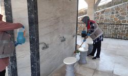 CAMİLERDE TEMİZLİK SEFERBERLİĞİ