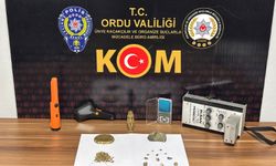 ORDU’DA TARİHİ ESER VE KAÇAK ALTIN OPERASYONU: BİR KİŞİ GÖZALTINA ALINDI
