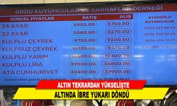 ALTINDA İBRE YUKARI DÖNDÜ