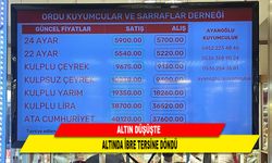 ALTIN DÜŞÜŞTE