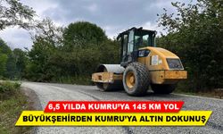BÜYÜKŞEHİRDEN KUMRU’YA ALTIN DOKUNUŞ