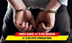 ordu dahil 41 ilde baskın