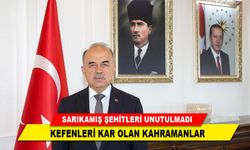SARIKAMIŞ ŞEHİTLERİ UNUTULMADI