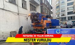 FATSA'DA 30 YILLIK SORUNA NEŞTER VURULDU