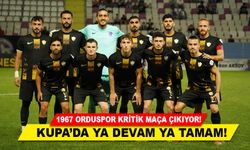 Orduspor 1967 A.Ş. Kupada Kritik Maça Çıkıyor