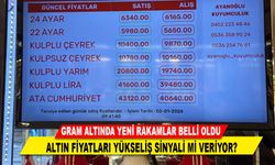 GRAM ALTINDA YENİ RAKAMLAR BELLİ OLDU