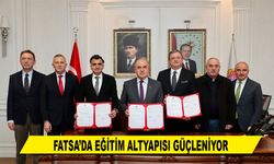 FATSA'DA EĞİTİM ALTYAPISI GÜÇLENİYOR