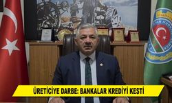 ÜRETİCİYE DARBE: BANKALAR KREDİYİ KESTİ