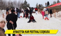 AYBASTI’DA KAR FESTİVALİ COŞKUSU