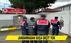 JANDARMADAN SUÇA GEÇİT YOK