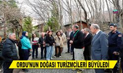 ORDU’NUN DOĞASI TURİZMCİLERİ BÜYÜLEDİ