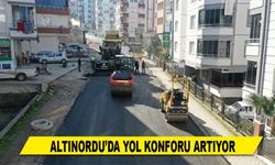 ALTINORDU’DA YOL KONFORU ARTIYOR