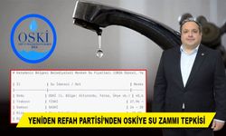 YENİDEN REFAH PARTİSİ’NDEN OSKİYE SU ZAMMI TEPKİSİ