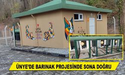 ÜNYE’DE BARINAK PROJESİNDE SONA DOĞRU