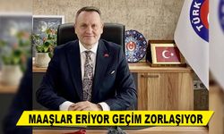 MAAŞLAR ERİYOR GEÇİM ZORLAŞIYOR