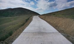 ÇAMBAŞI-MESUDİYE ARASINA BETON YOL