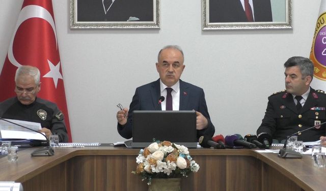 GÜVENLİK VE ASAYİŞ KOORDİNASYON TOPLANTISI YAPILDI