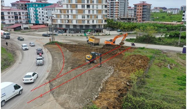TRAFİK YÜKÜ ARTAN KAYABAŞI KAVŞAĞI DÜZENLENİYOR