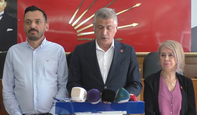 CHP'DEN GÜLER’E TEPKİ: ŞEFFAFLIK DEĞİL, TEHDİT!