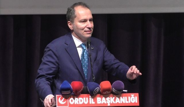 FATİH ERBAKAN ORDU’DA KONUŞTU: “ARTIK SANDIĞI MİLLETİN ÖNÜNE GETİRİN”