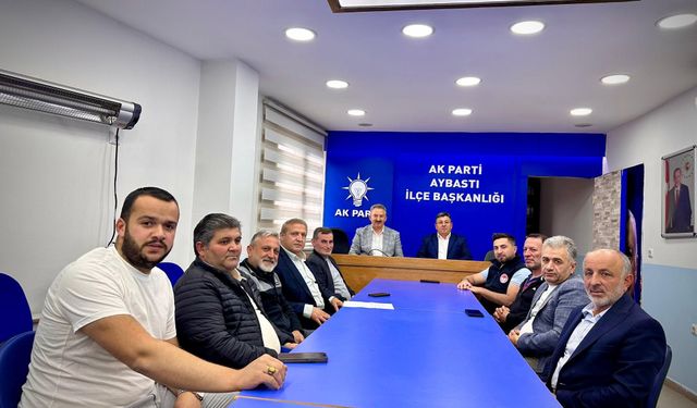 BAŞKAN GÜNDOĞAR: “AYBASTI İÇİN OMUZ OMUZA ÇALIŞMAYA DEVAM EDECEĞİZ”
