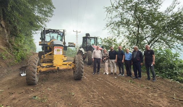 ÇAMAŞ BELEDİYESİ YOL BAKIM VE ONARIM ÇALIŞMALARINI SÜRDÜRÜYOR