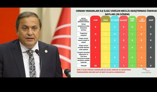 TORUN: ORMAN YANGINLARI İÇİN VERİLEN 30 ÖNERGENİN HİÇBİRİ KABUL EDİLMEDİ