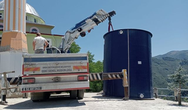 OSKİ’DEN 9 İLÇEYE 33 YENİ SU DEPOSU