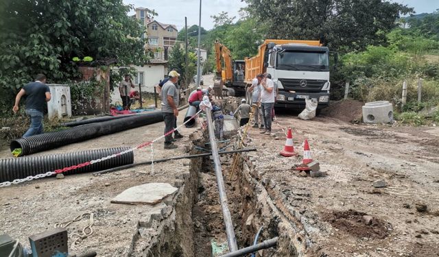 AYBASTI’DA TARİHİN EN BÜYÜK ALT YAPI YATIRIMI BAŞLADI