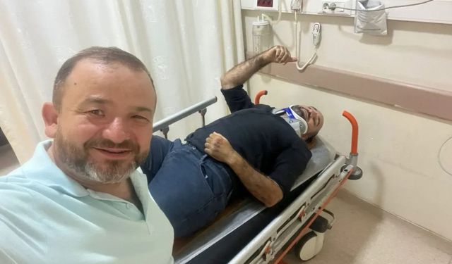 SAADET PARTİSİ FATSA İLÇE BAŞKANI HOCAOĞLU TRAFİK KAZASI GEÇİRDİ
